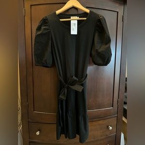 Nation Ltd. Evangeline belted mini dress. XL. Black.